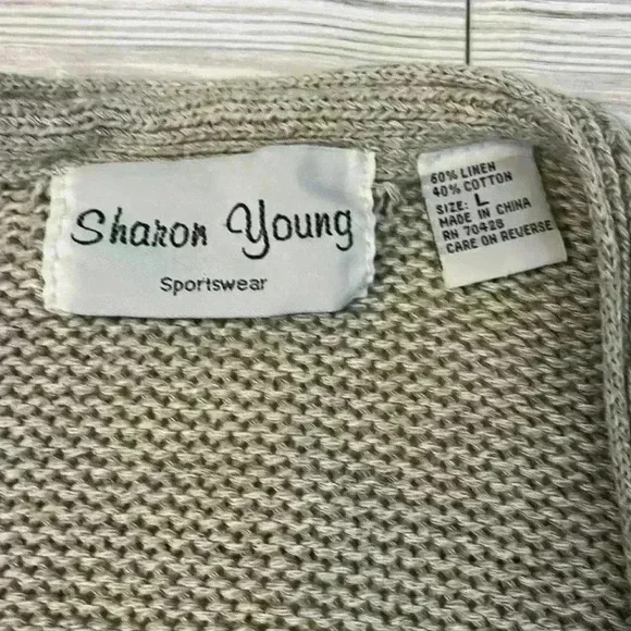 Vintage Sharon Young Jungle Cardigan - Picture 2 of 6